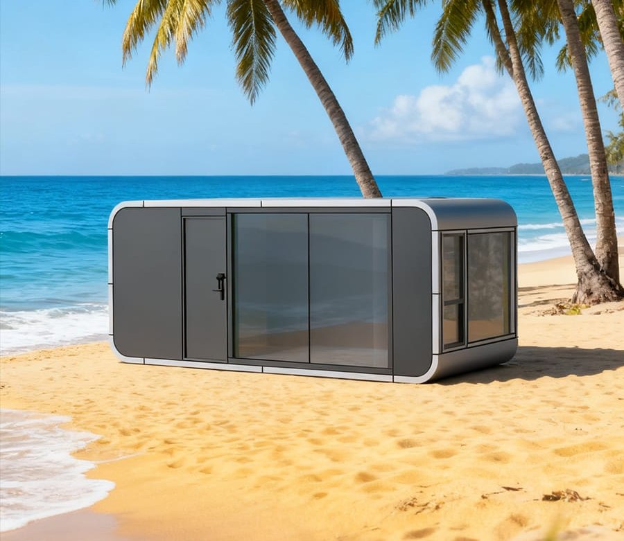 SPACEHOME A-Serie — Kompakte Apple Cabins für Gäste & Office