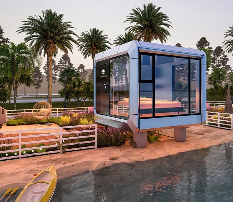 SPACEHOME E-Serie — Vom Glamping-Cabin bis zur Hotel-Kapsel