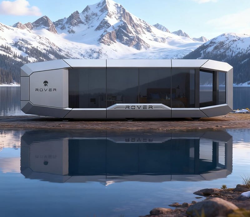 SPACEHOME R312 mobile Wohnkapsel mit Balkon